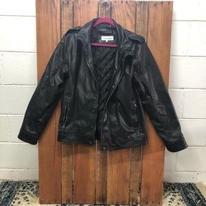 Calvin Klein size small leather jacket